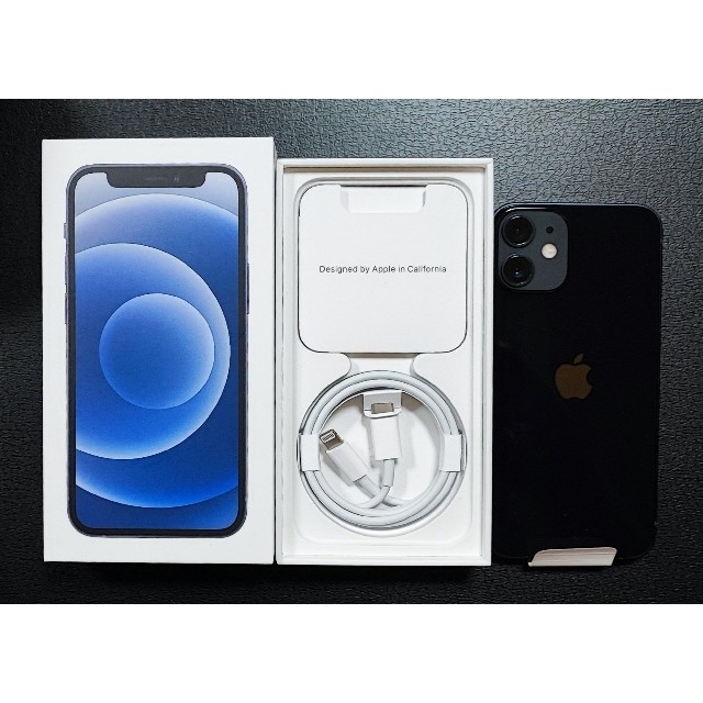 GINGER掲載商品】 iPhone - iPhone12 mini 64 Black SIMロック解除済み
