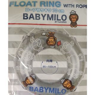 アベイシングエイプ(A BATHING APE)の【夏休み】BABY MILO／ロープ付き浮輪・ウキワ／サンリオBAPE コラボ(マリン/スイミング)