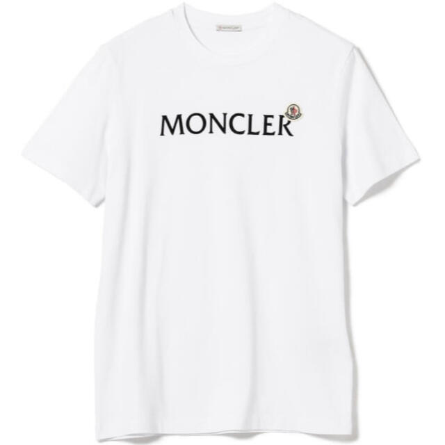 直営店舗★希少★ MONCLER Tシャツ Ｓ　ワッペン ホワイト モンクレール 完売