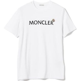 モンクレール(MONCLER)の★希少★ MONCLER Tシャツ Ｓ　ワッペン ホワイト モンクレール 完売(Tシャツ/カットソー(半袖/袖なし))