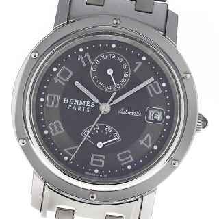 HERMES エルメスクリッパー　CL2.810 GMT グレー文字盤 自動巻き