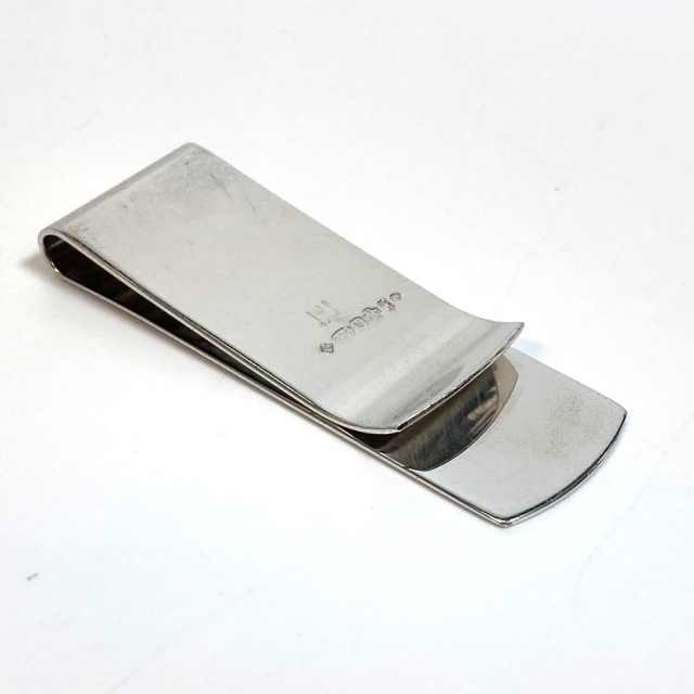 ダンヒル Dunhill ロゴ マネークリップ SV925 シルバー | big-o.com.my