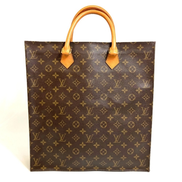 LOUIS VUITTON - ルイヴィトン LOUIS VUITTON サックプラ M51140 モノグラム ハンドバッグ トートバッグ モノグラムキャンバス ブラウン