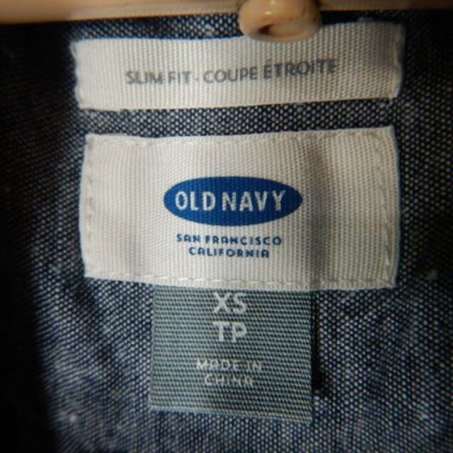 Old Navy(オールドネイビー)の7800　OLD　NAVY　オールド　ネイビー　シャツ　シャンブレー風　デザイン メンズのトップス(シャツ)の商品写真
