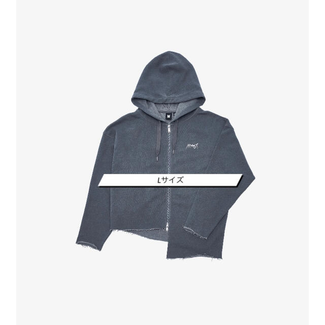 BTS JUNG KOOK ARMYST ZIP-UP HOODY 黒　L