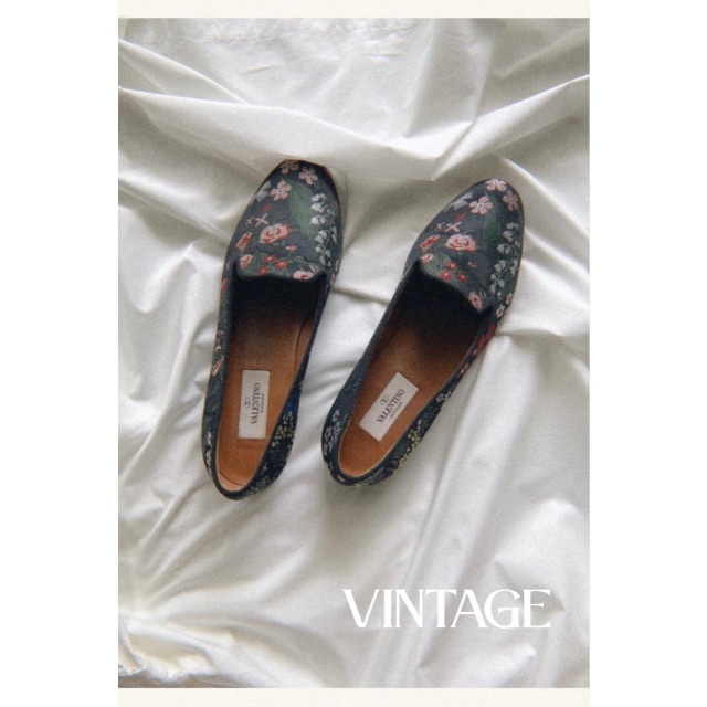 VALENTINO GARAVANI Loafes 花柄刺繍レディース