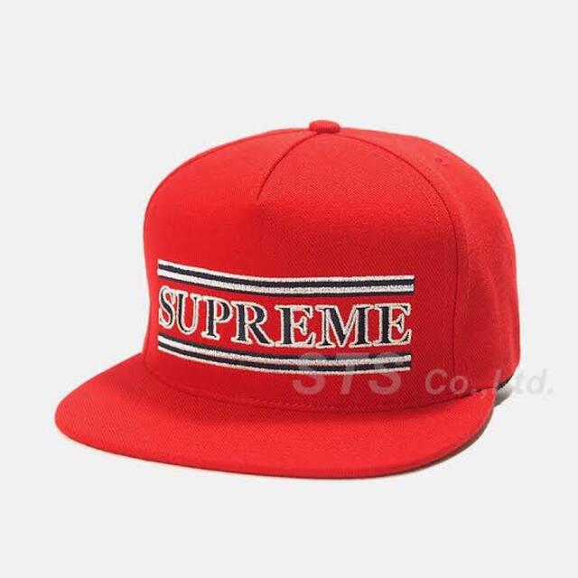 supreme 16AW/Striped 5 panel Cap