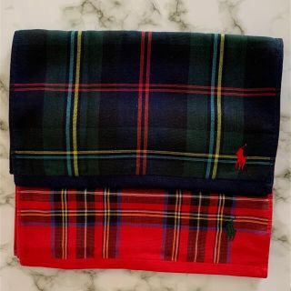 ポロラルフローレン(POLO RALPH LAUREN)のラルフローレン  フェイスタオル 2枚(タオル/バス用品)