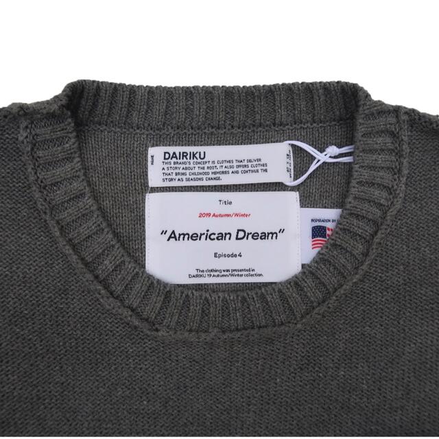 DAIRIKU 22AW Inside-out Knit グレー | www.innoveering.net