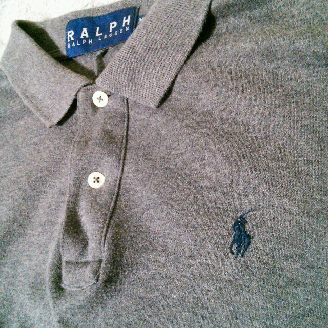 POLO RALPH LAUREN(ポロラルフローレン)のやま！様専用　ラルフローレン　ワンピース　Ｍ　グレー レディースのワンピース(ひざ丈ワンピース)の商品写真