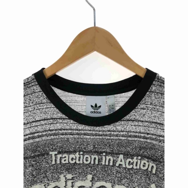 adidas(アディダス)の〇〇adidas アディダス メンズ Tシャツ サイズJ/O グレー メンズのトップス(Tシャツ/カットソー(七分/長袖))の商品写真