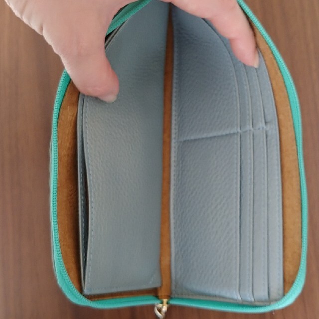 ATAO(アタオ)のアタオ　長財布　エメラルドグリーン✨ レディースのファッション小物(財布)の商品写真