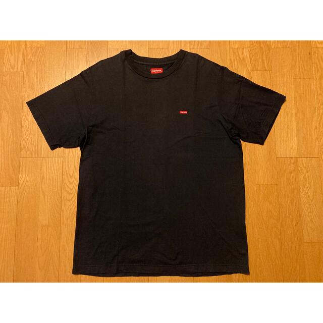 XL supreme small box Tシャツ ネイビー