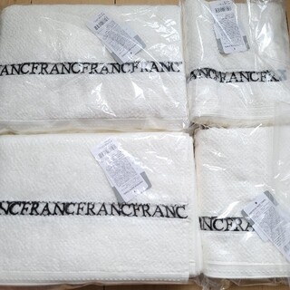 フランフラン(Francfranc)のFrancfranc【パピルスタオル４Ｐセット】(タオル/バス用品)