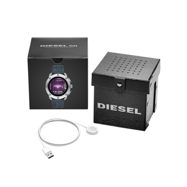 DIESEL(ディーゼル)の【新品未使用】 DIESEL ディーゼル スマートウォッチ デニム ブルー メンズの時計(腕時計(デジタル))の商品写真