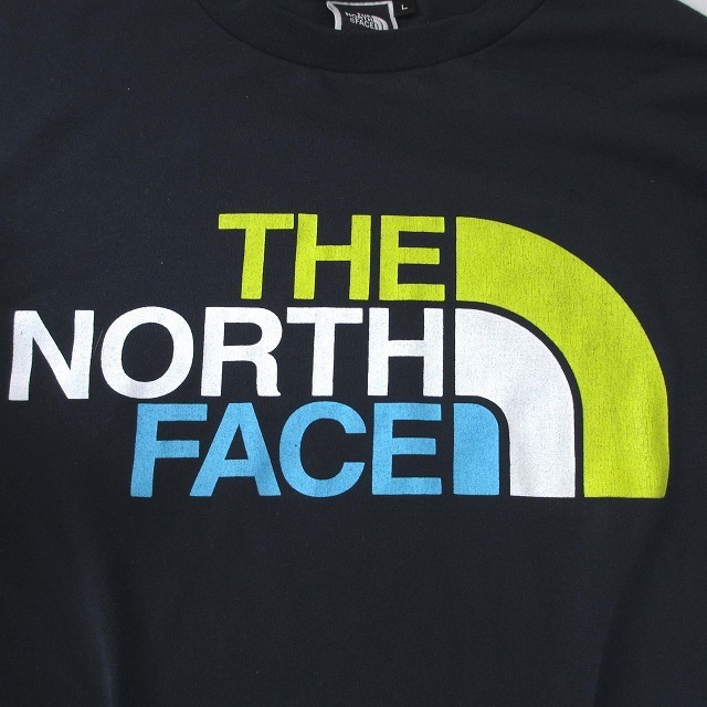 THE NORTH FACE(ザノースフェイス)のザノースフェイス NT31352 Tシャツ 半袖 ロゴ プリント ネイビー L メンズのトップス(Tシャツ/カットソー(半袖/袖なし))の商品写真