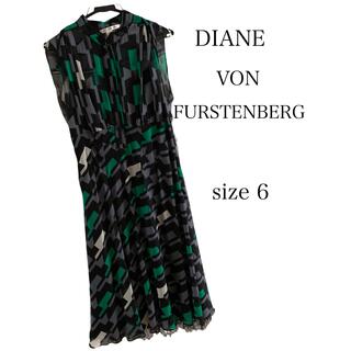 ダイアンフォンファステンバーグ(DIANE von FURSTENBERG)のDIANE von FURSTENBERG ワンピース　size6(ひざ丈ワンピース)