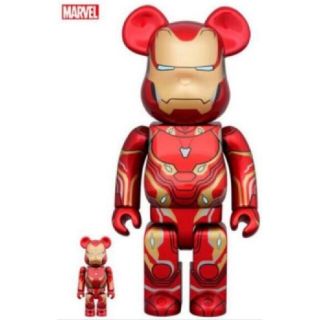 BE@RBRICK IRON MAN MARK 50 100％ & 400％(その他)