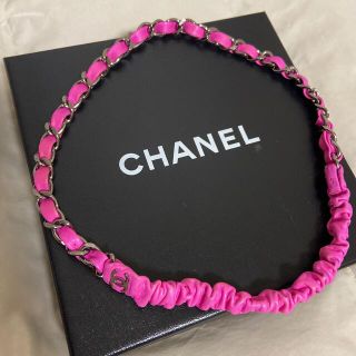 シャネル(CHANEL)の参考168,0000円　希少　シャネル　チェーン　ヘアバンド　カチューシャ(カチューシャ)