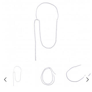 ドゥロワー(Drawer)のseads mara シーズマーラ　ball chain Necklace(ネックレス)