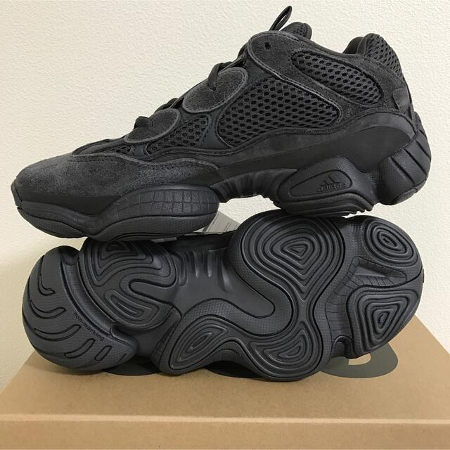 adidas(アディダス)のADIDAS YEEZY 500 UTILITY BLACK 26.0cm メンズの靴/シューズ(スニーカー)の商品写真