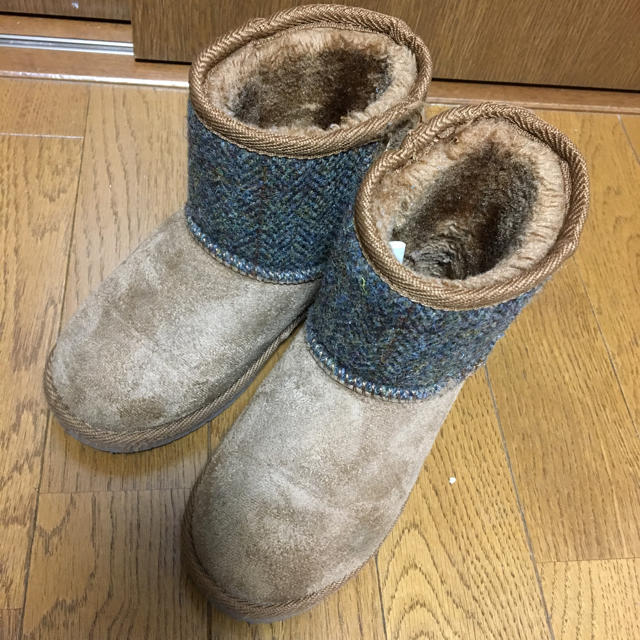 Harris Tweed(ハリスツイード)のHarris Tweed 19cm キッズ/ベビー/マタニティのキッズ靴/シューズ(15cm~)(ブーツ)の商品写真