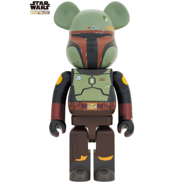 エンタメ/ホビーBE@RBRICK BOBA FETT 1000%