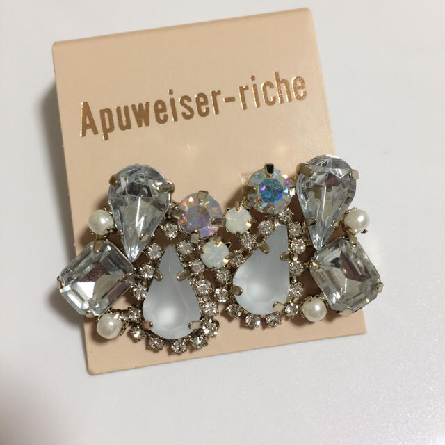 Apuweiser-riche(アプワイザーリッシェ)のアプワイザーリッシェ♡ピアス レディースのアクセサリー(ピアス)の商品写真