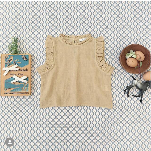 SOOR PLOOM(ソーアプルーム)のsoorploom  Thelma camisole  chai 4y キッズ/ベビー/マタニティのキッズ服女の子用(90cm~)(Tシャツ/カットソー)の商品写真