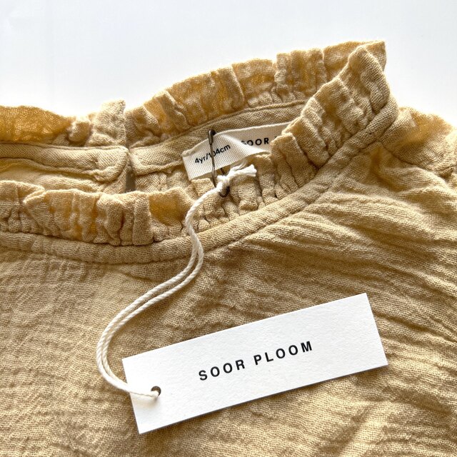 SOOR PLOOM(ソーアプルーム)のsoorploom  Thelma camisole  chai 4y キッズ/ベビー/マタニティのキッズ服女の子用(90cm~)(Tシャツ/カットソー)の商品写真