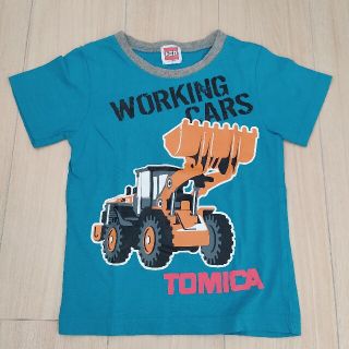 トミー(TOMMY)のトミカ　Tシャツ　ホイールローダ　はたらく車(Tシャツ/カットソー)