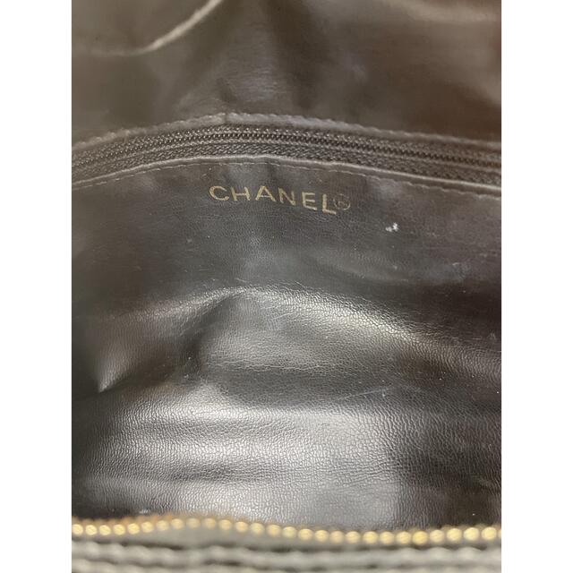CHANEL(シャネル)のシャネル CHANEL ココマーク コスメポーチ ブラック エナメル レディースのファッション小物(ポーチ)の商品写真