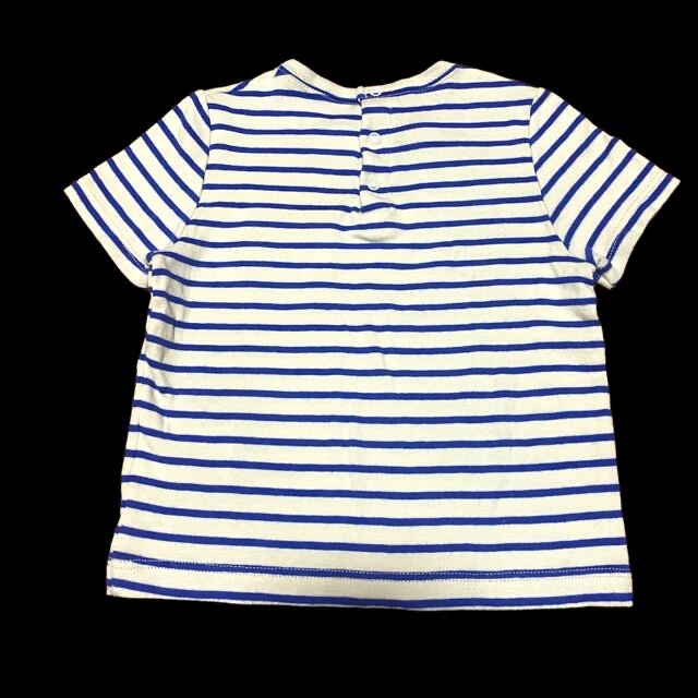 PETIT BATEAU(プチバトー)のPETITBATEAU プチバトー　半袖ボーダーTシャツ キッズ/ベビー/マタニティのベビー服(~85cm)(Ｔシャツ)の商品写真