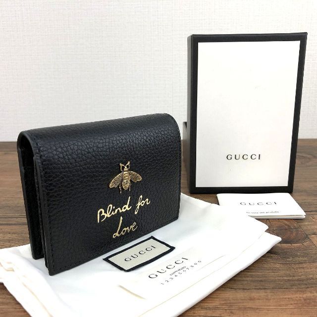 正規品販売！ Gucci 432 蜂 コンパクトウォレット GUCCI 未使用品 財布