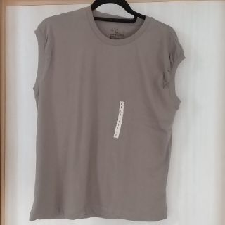 ムジルシリョウヒン(MUJI (無印良品))の無印良品 トップス ノースリ フレンチスリーブ(Tシャツ(半袖/袖なし))