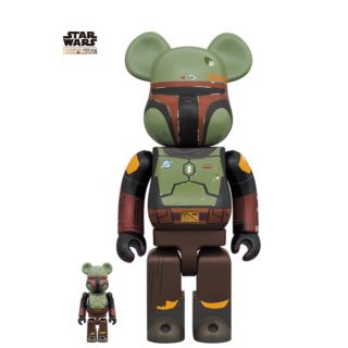 1時間セール　BE@RBRICK BOBA FETT 100％ & 400％