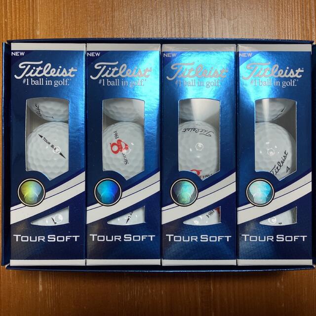 タイトリスト TOUR SOFT ゴルフボール スポーツ/アウトドアのゴルフ(その他)の商品写真