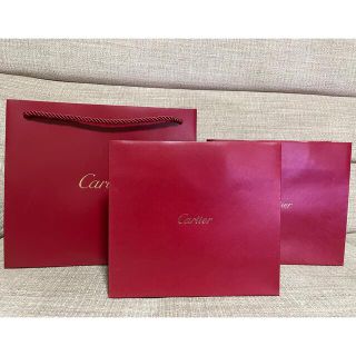 カルティエ(Cartier)のCartier紙袋3枚(ショップ袋)