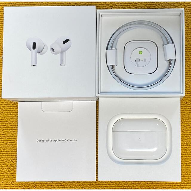 【新品/未開封】送料無料 Apple AirPods Proオーディオ機器