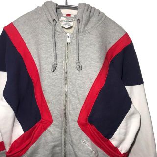 チャンピオン(Champion)の【希少】チャンピオン champion スウェット パーカー S グレー 古着(パーカー)