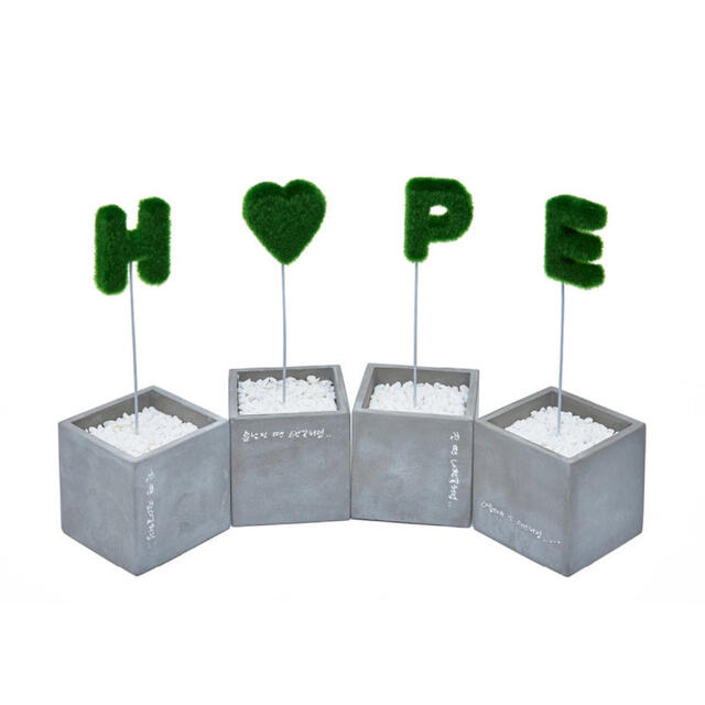 新品未開封✨J-HOPE POT SET ホソク ポット セット　植木鉢