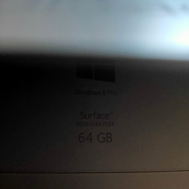 Surface pro3 64GB core(TM)i3-4020Y  本体のみ スマホ/家電/カメラのPC/タブレット(タブレット)の商品写真