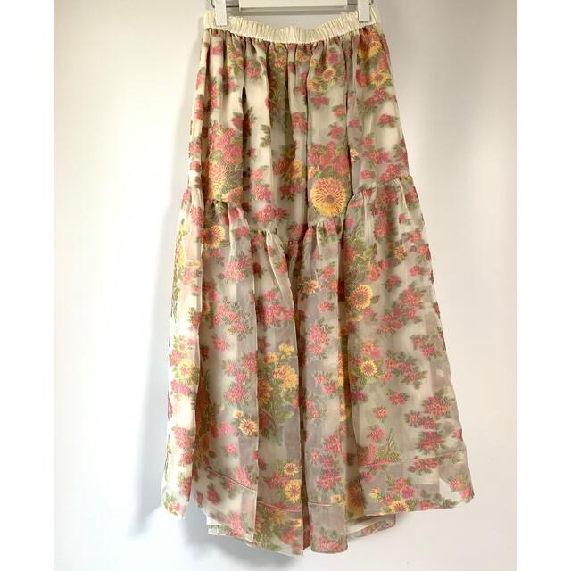 BLAMINK フラワー スカート 20ss ブラミンク 花柄スカート