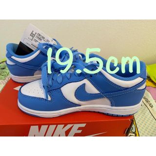 ナイキ(NIKE)のNIKE TD DUNK LOW UNIVERSITY BLUE 19.5cm(スニーカー)