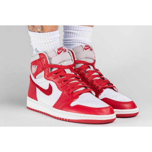 NIKE(ナイキ)のNike Air Jordan 1 High OG Varsity Red 29 メンズの靴/シューズ(スニーカー)の商品写真