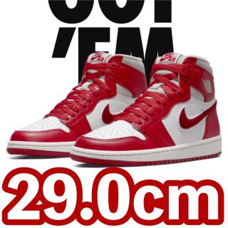 ナイキ(NIKE)のNike Air Jordan 1 High OG Varsity Red 29(スニーカー)