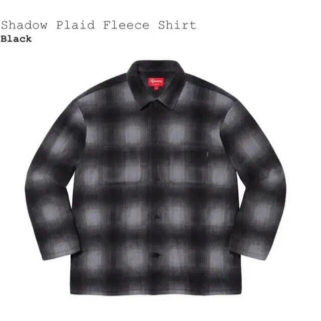 シュプリーム　Shadow Plaid Fleece Shirt M