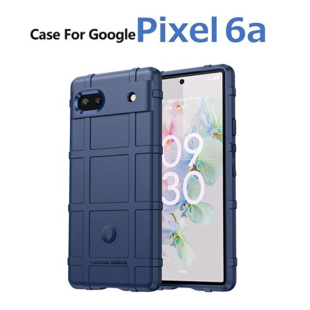 Google Pixel - Google Pixel 6a ケース ブルー アーミーの通販 by