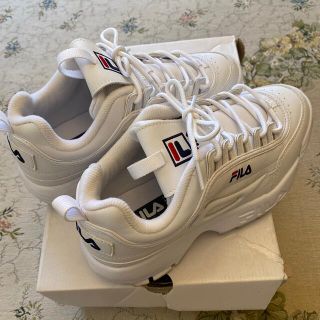 フィラ(FILA)のお値下げ　FILA  レディーススニーカー　25cm(スニーカー)