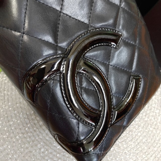 CHANEL(シャネル)のシャネルカンボンライン黒ココマーク長財布正規品 レディースのファッション小物(財布)の商品写真